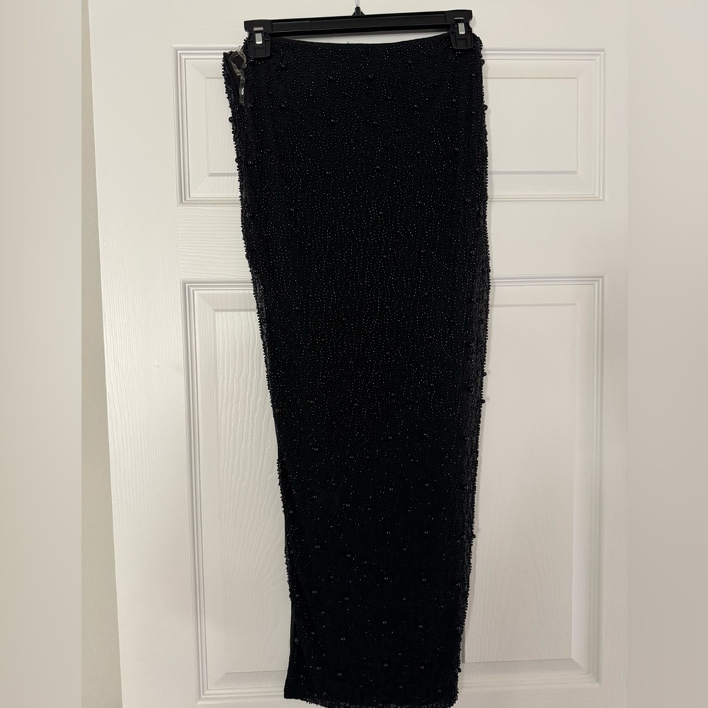 Oh Polly Black Beaded Accessory